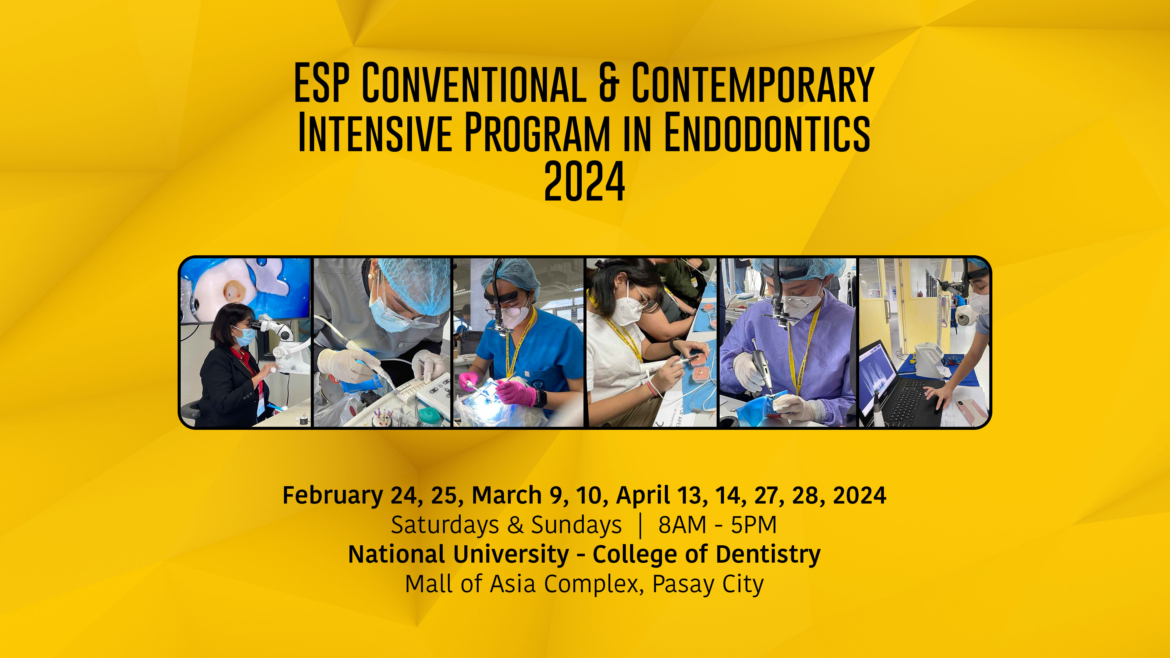 ESP Conventional and Contemporary Intensive Program in Endodontics 2024