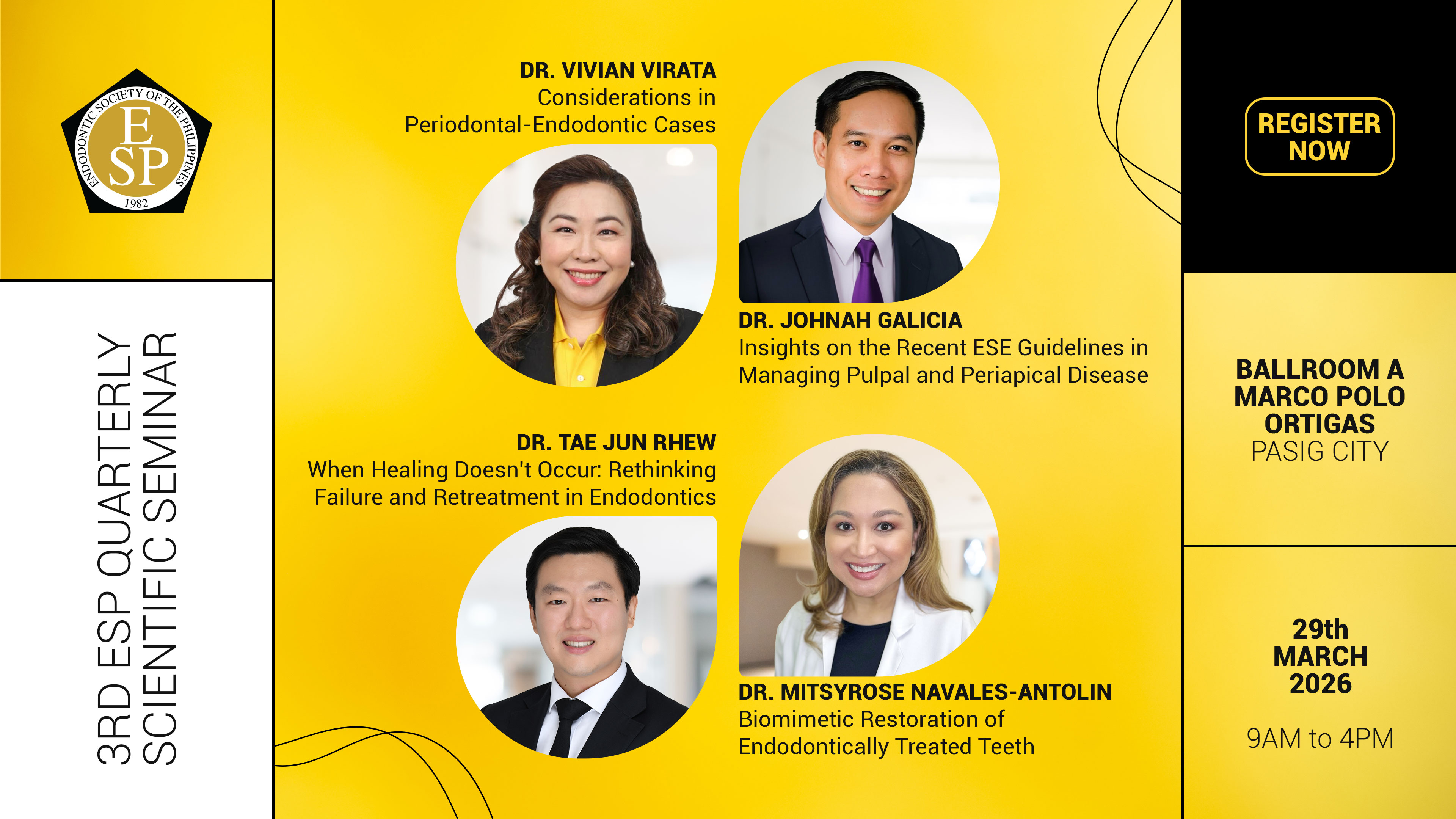 The Ultimate TRIAD: A Multidisciplinary Seminar | 3rd ESP Quarterly Scientific Seminar 2026