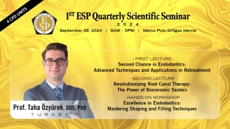 1st ESP Quarterly Scientific Seminar 2024