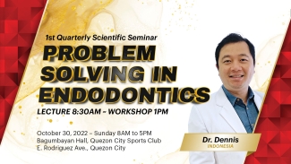 1st ESP Quarterly Scientific Seminar 2022 | Problem Solving in Endodontics